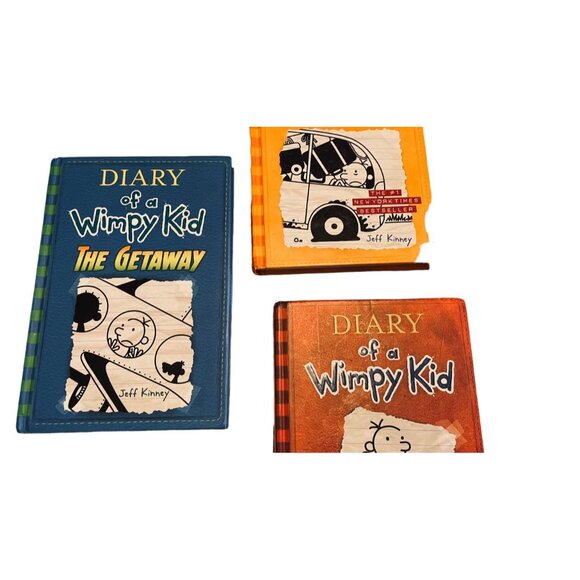 Diary Of A Wimpy Kid Book Lot - 7 Books By Jeff Kinney  Hardcover Set Includes M - Picture 8 of 11